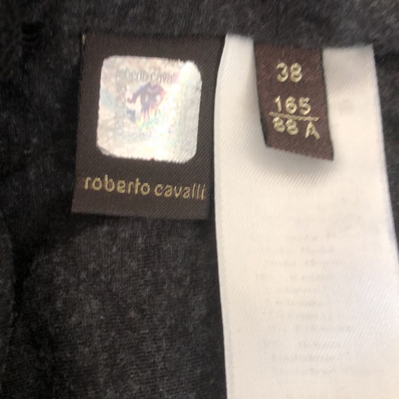 Roberto Cavalli Zebra Pattern Ling Sleeve Dress . Size 38 - Picture 4 of 14